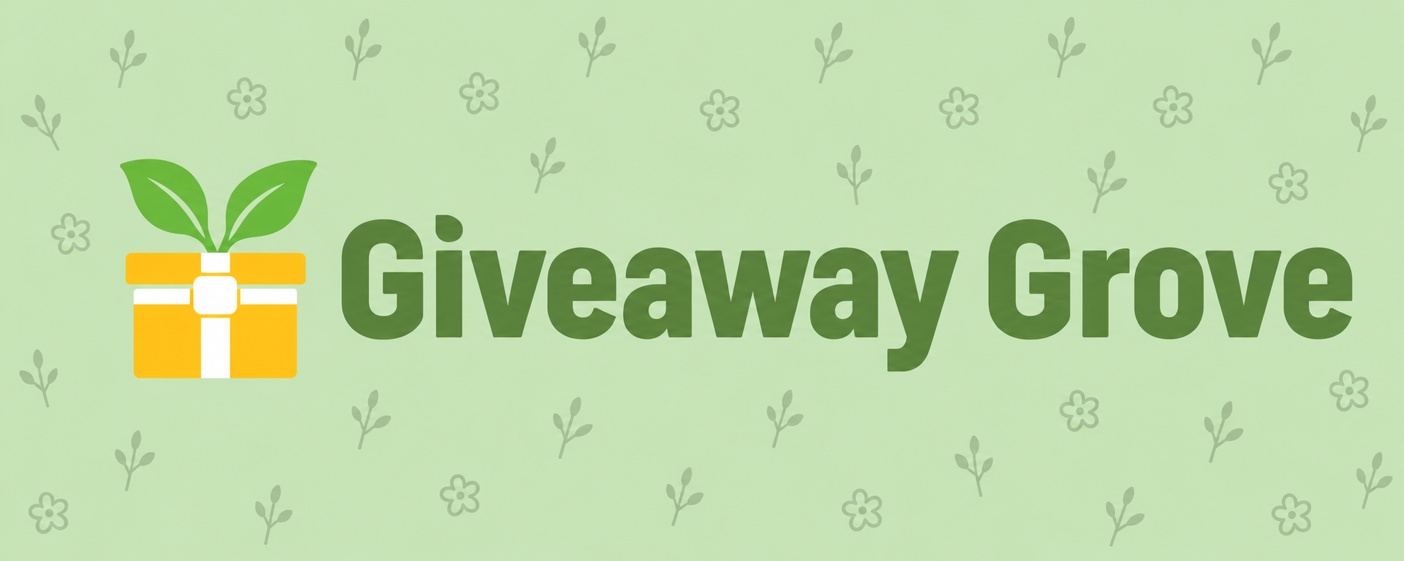 Giveaway Grove Banner
